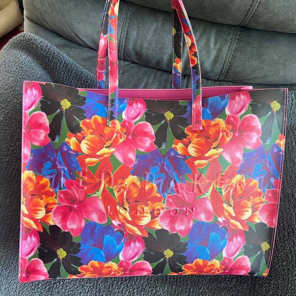TED BAKER- icon Floral Tote Bag